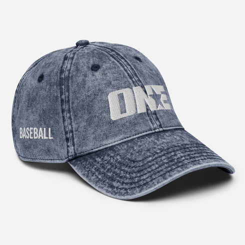 Baseball 1STAR Vintage Cotton Hat